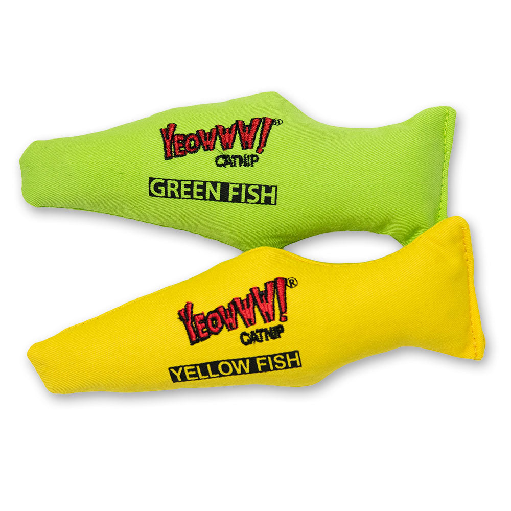 Yeowww! Stringer O'Fish (4 ea. Pollock, Green, Yellow Fish plus free fish stringer) - Image 3