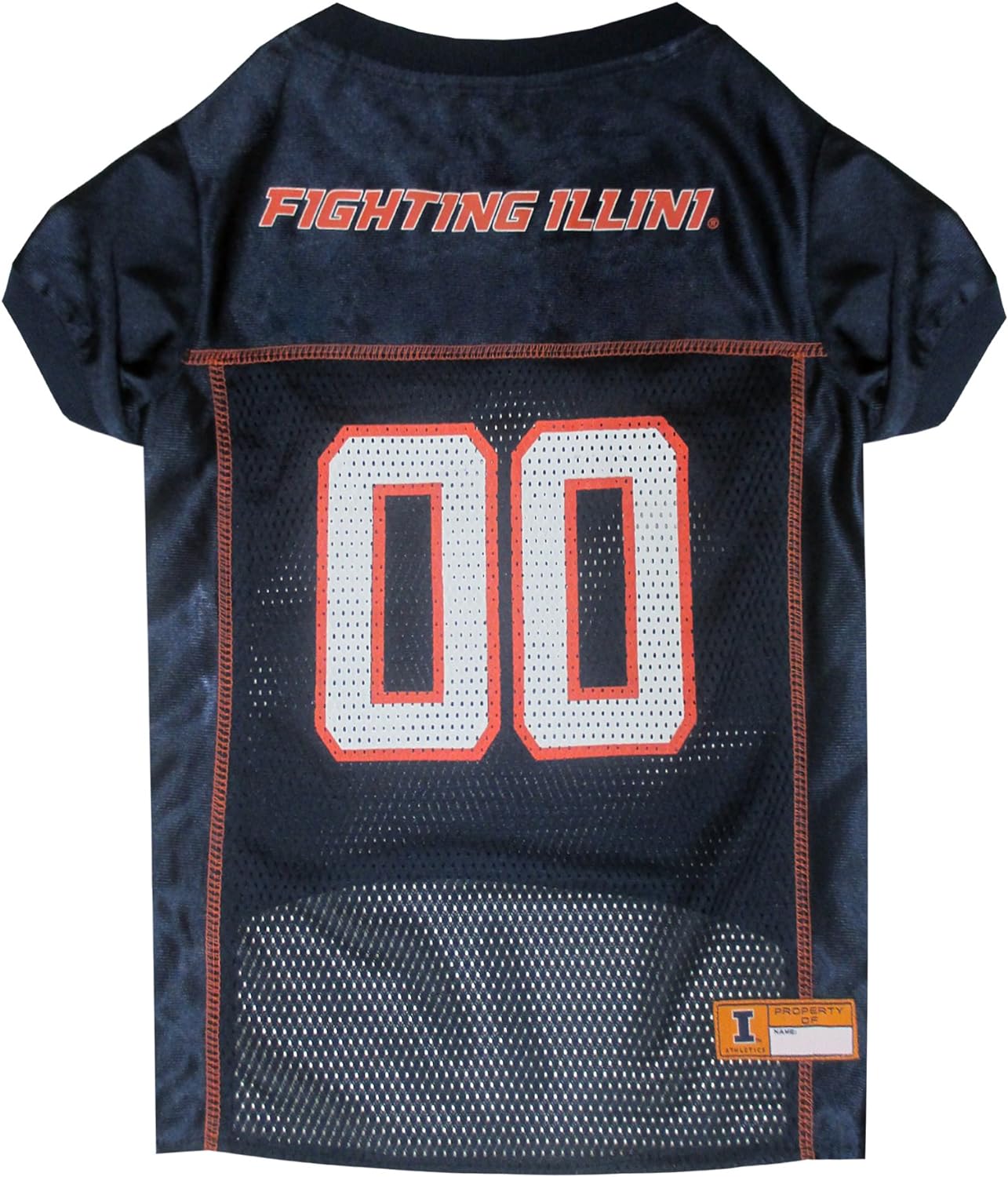 Illinois Fighting Illini Dog Jersey
