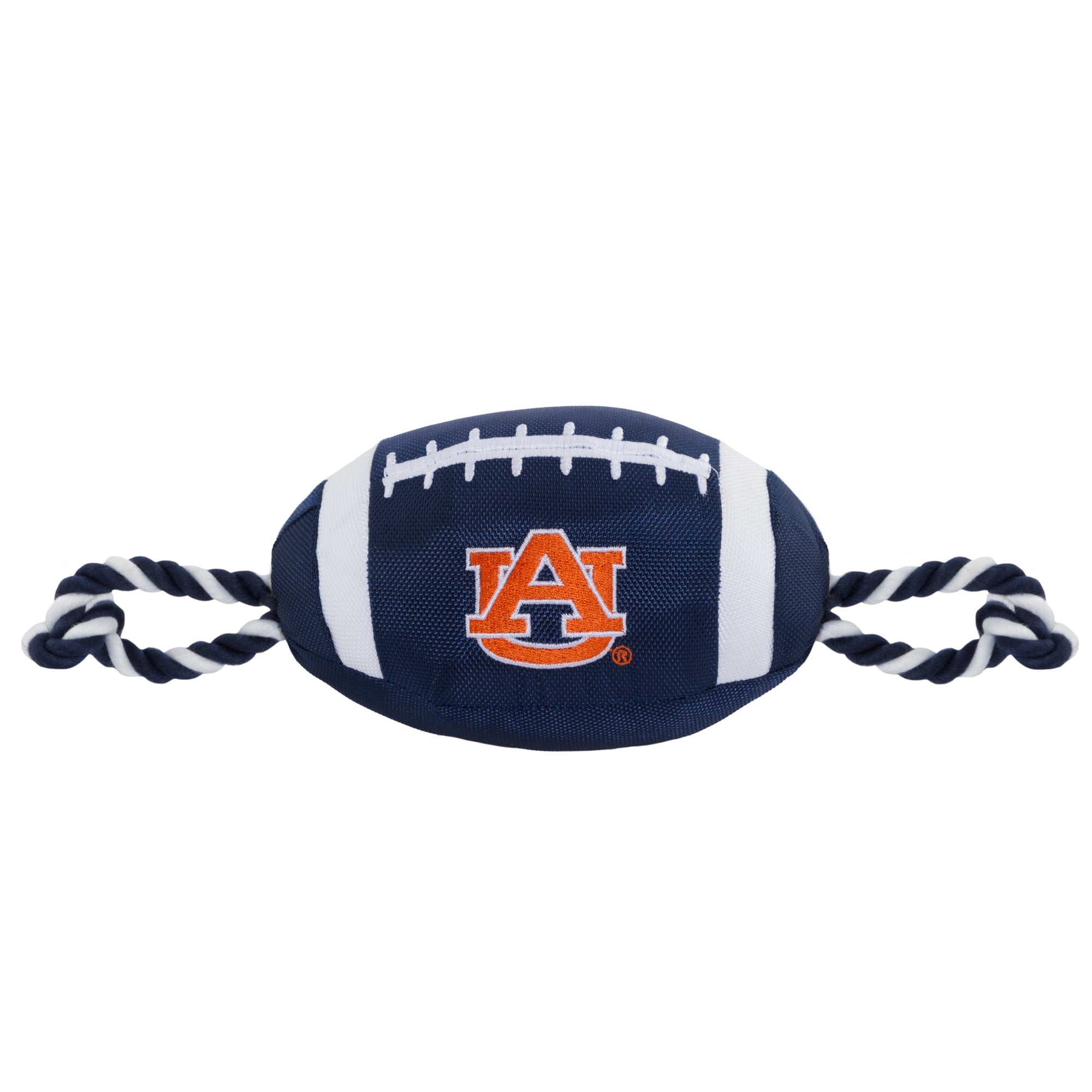 Auburn Tigers Nylon Football Dog Toy