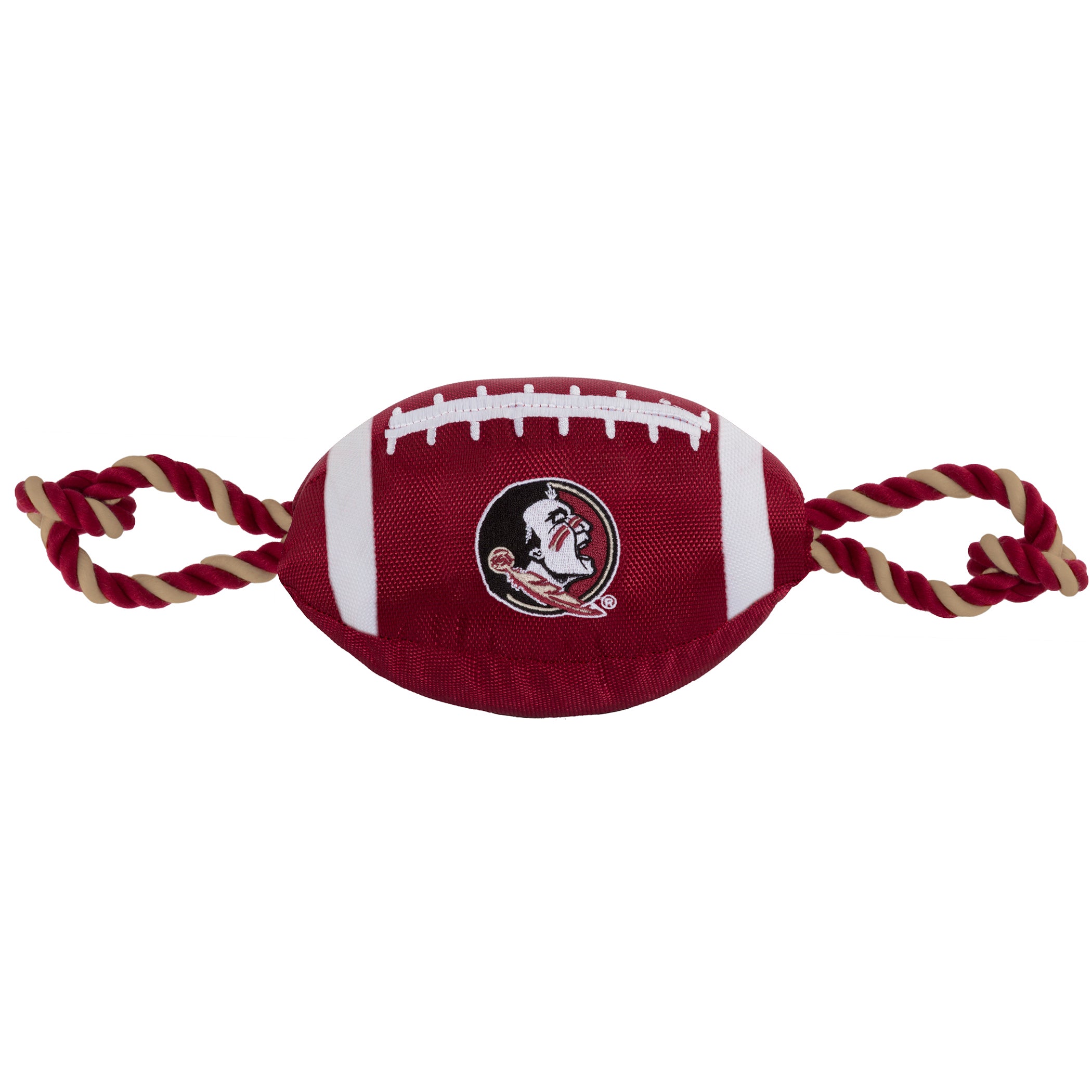 Florida State Seminoles Nylon Football Dog Toy