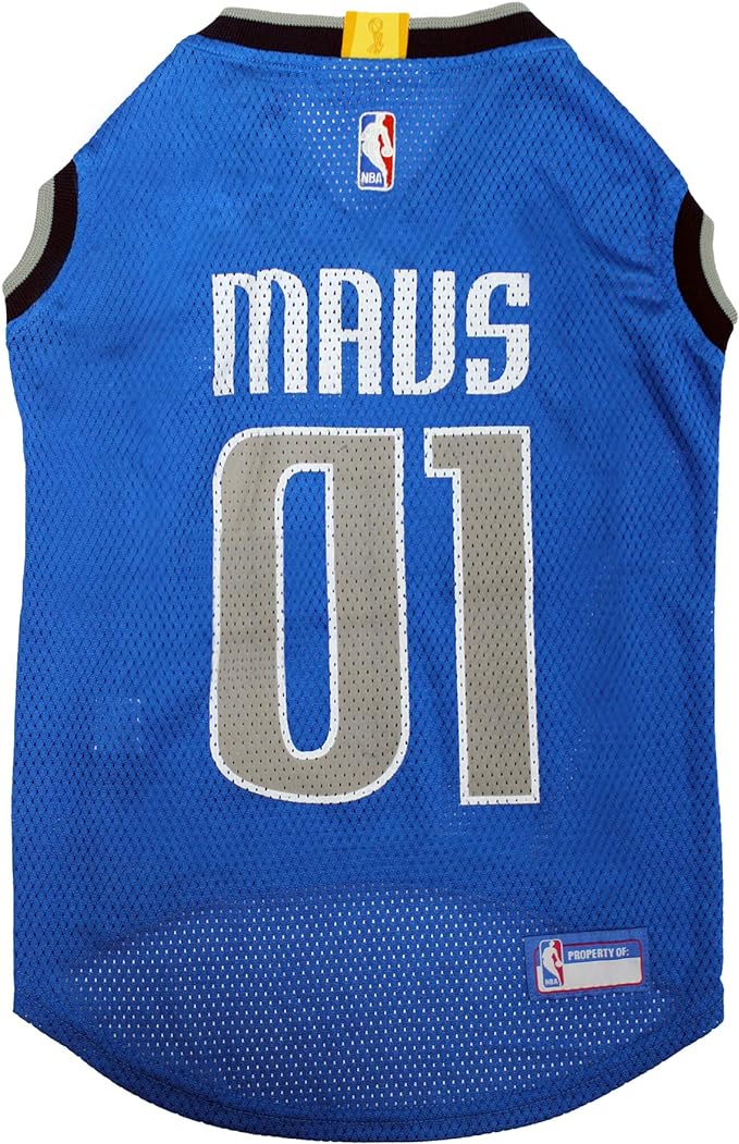 Dallas Mavericks Dog Jersey