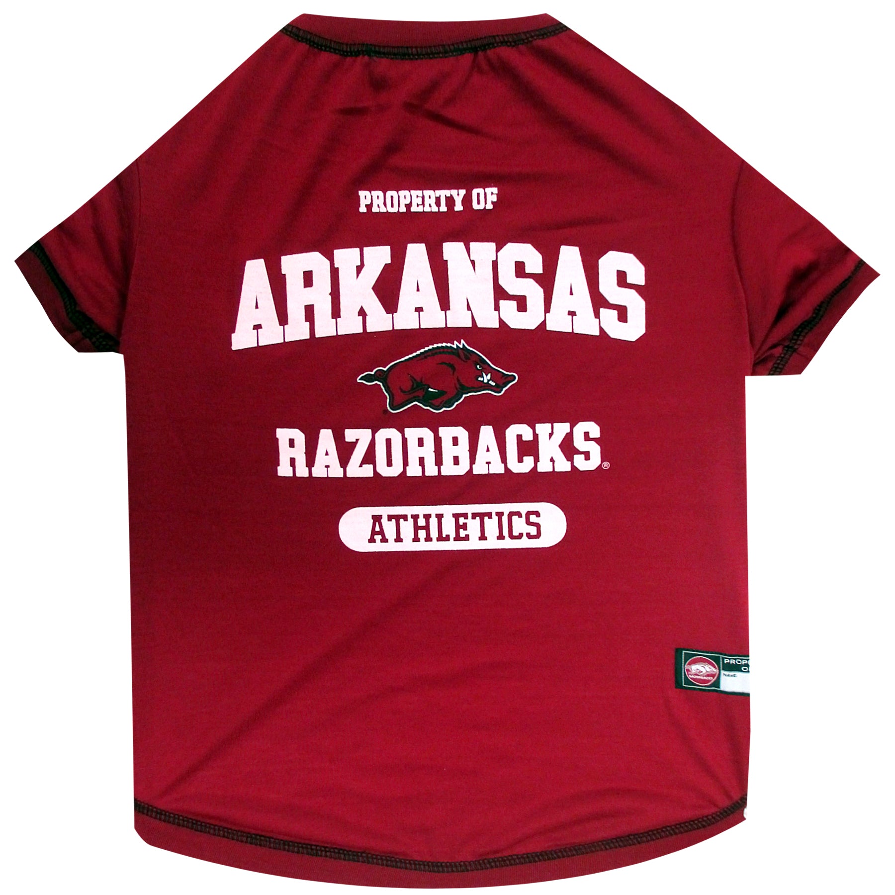 Arkansas Razorbacks Dog Tee Shirt