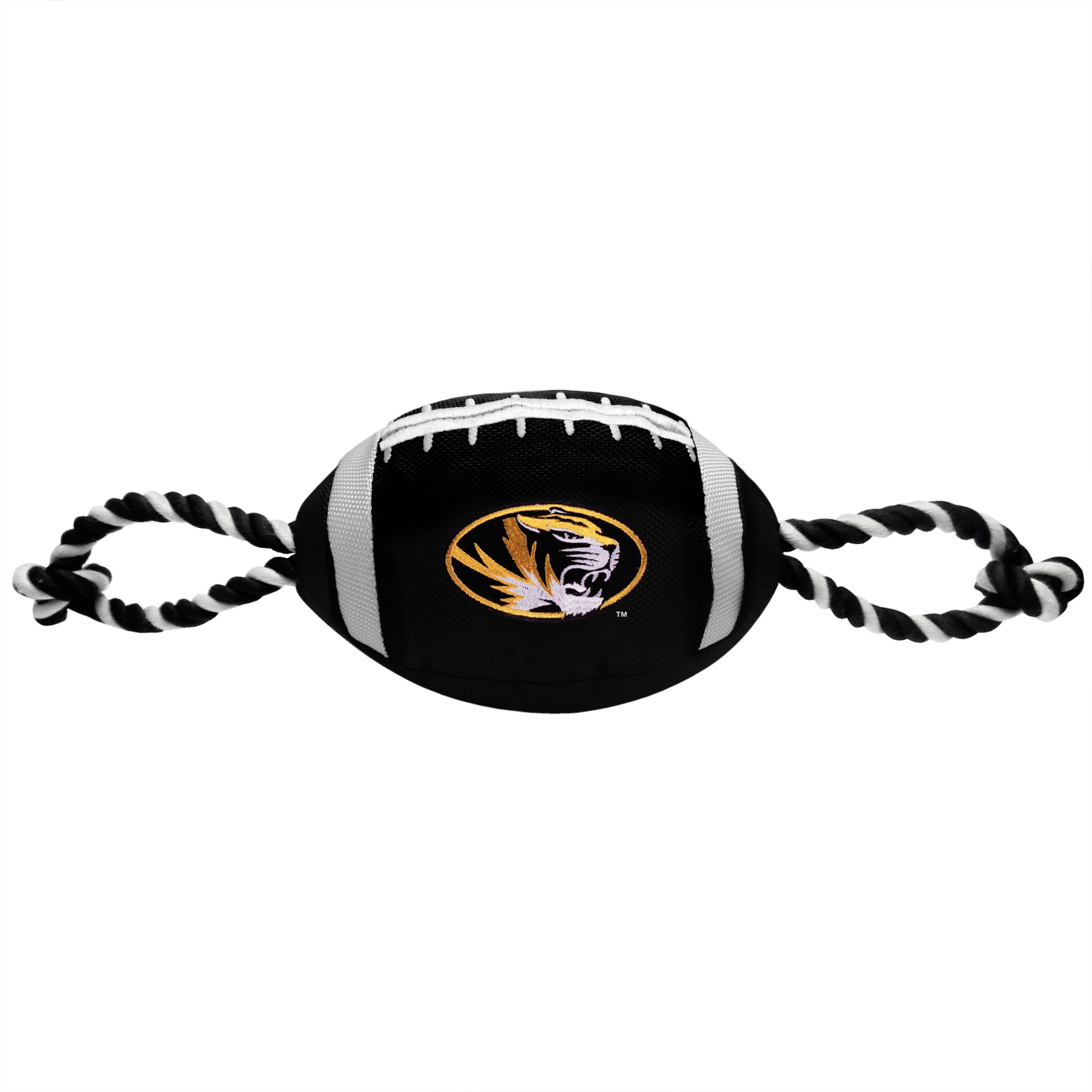 Missouri Tigers Rope Football Toy
