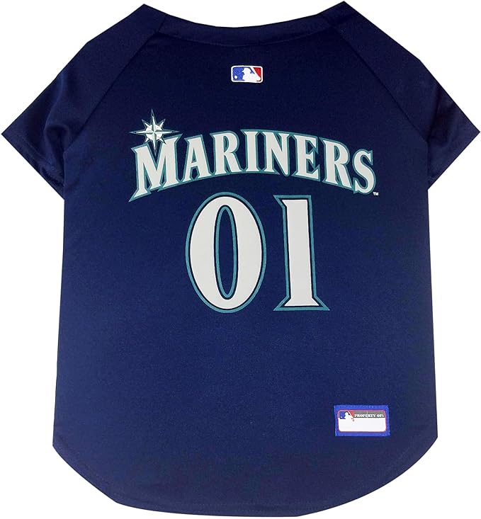 Seattle Mariners Dog Jersey - Image 4