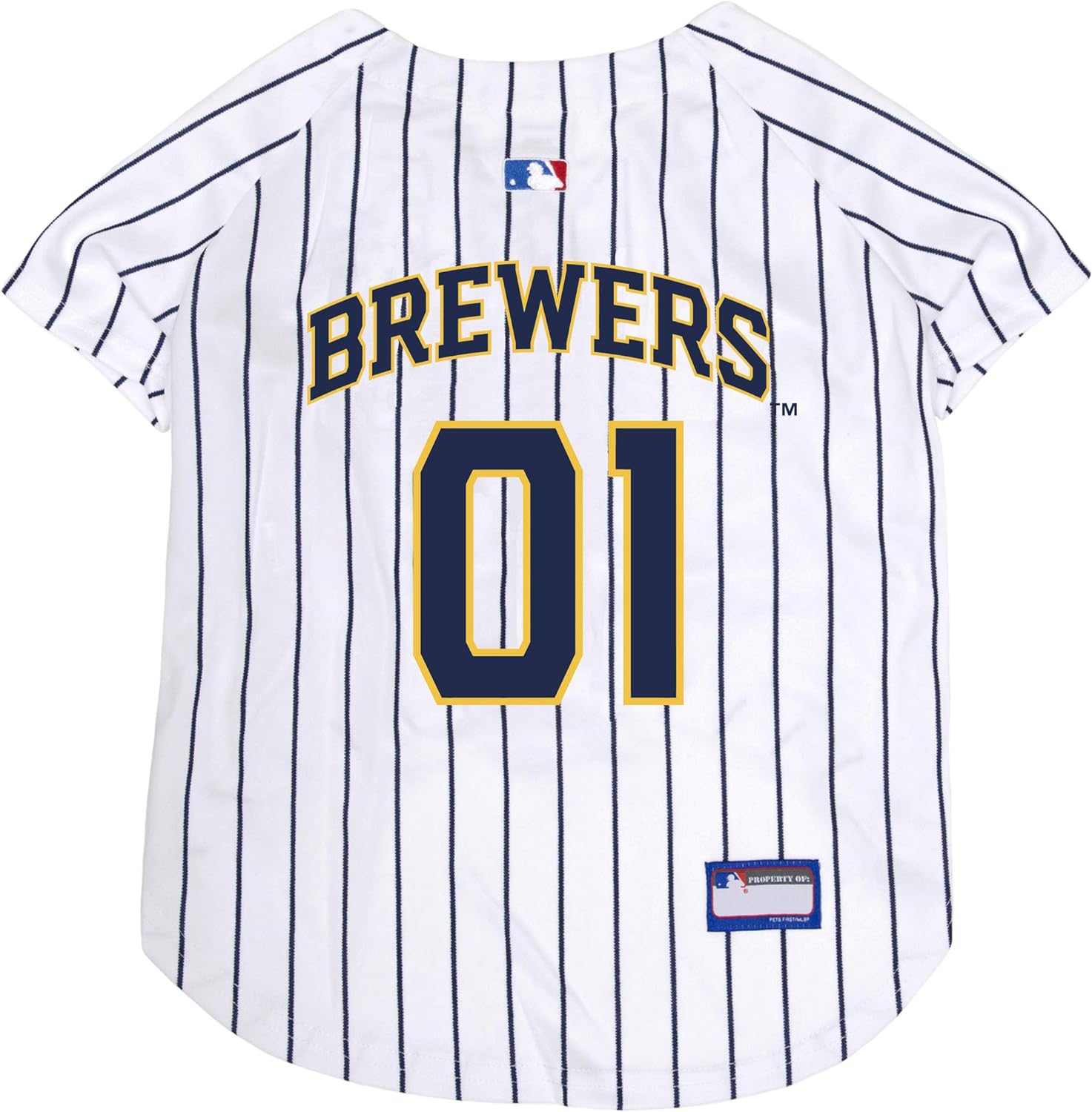 Milwaukee Brewers Dog Jersey - Image 5