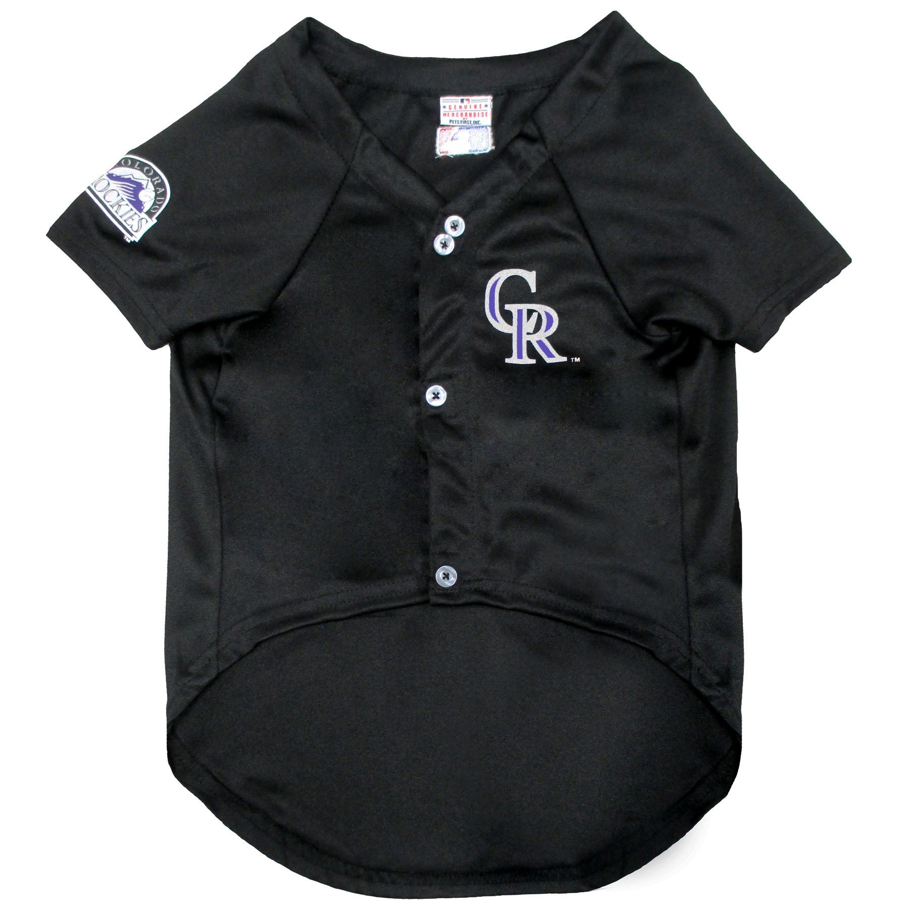 Colorado Rockies Dog Jersey - Image 3