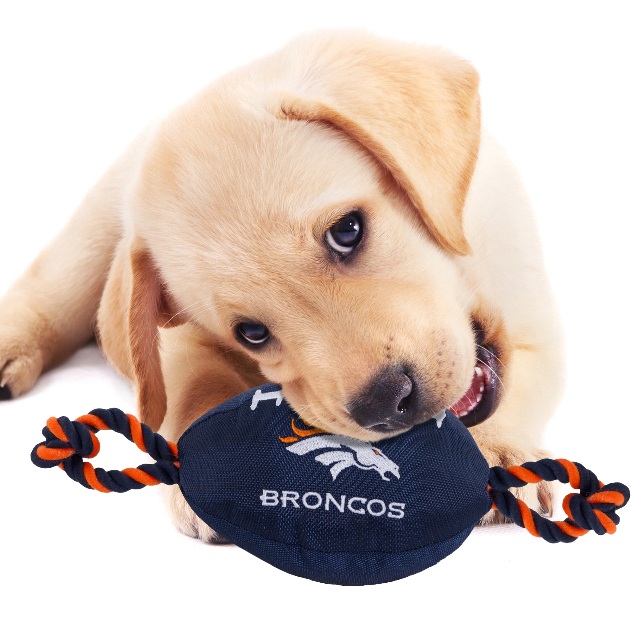 NFL Denver Broncos Nylon Football Toy