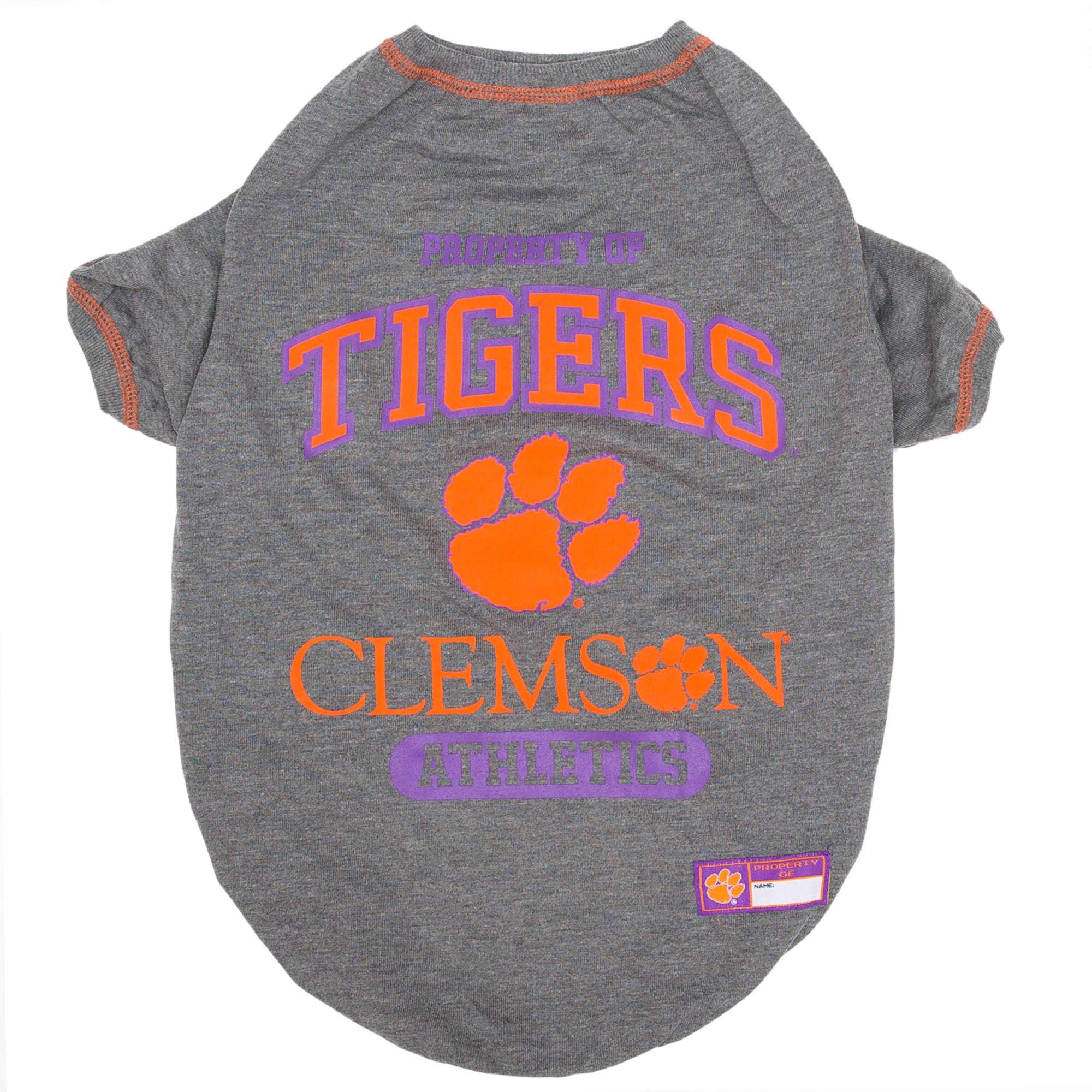 Clemson Tigers Tee Shirt - Gray