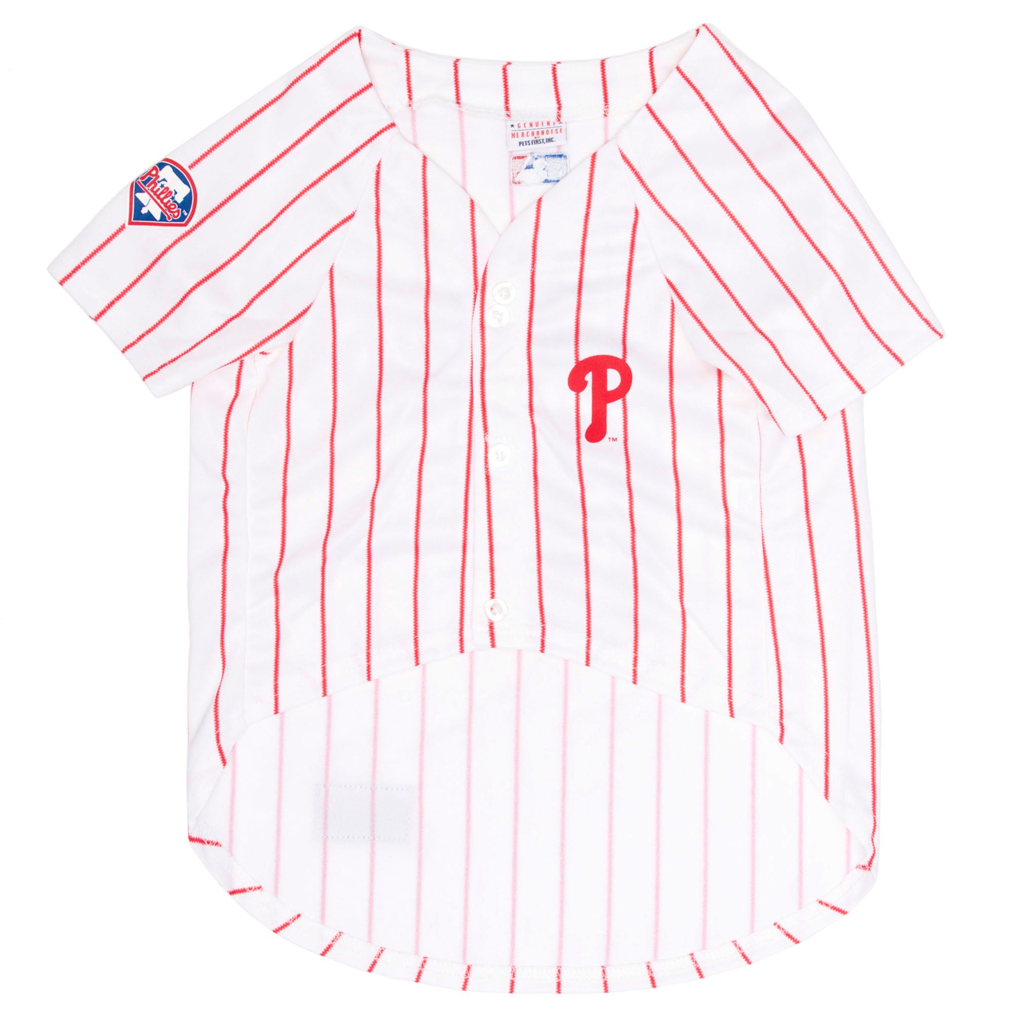 Philadelphia Phillies Dog Jersey - w/red stripes - Image 2