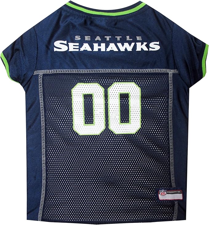 Seattle Seahawks Dog Jersey - NFL Dog Jerseys 3XL - Image 5