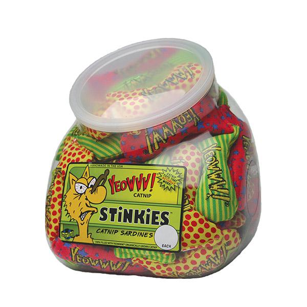 Fish Bowl w/School 0f 51 Stinkies - Image 4
