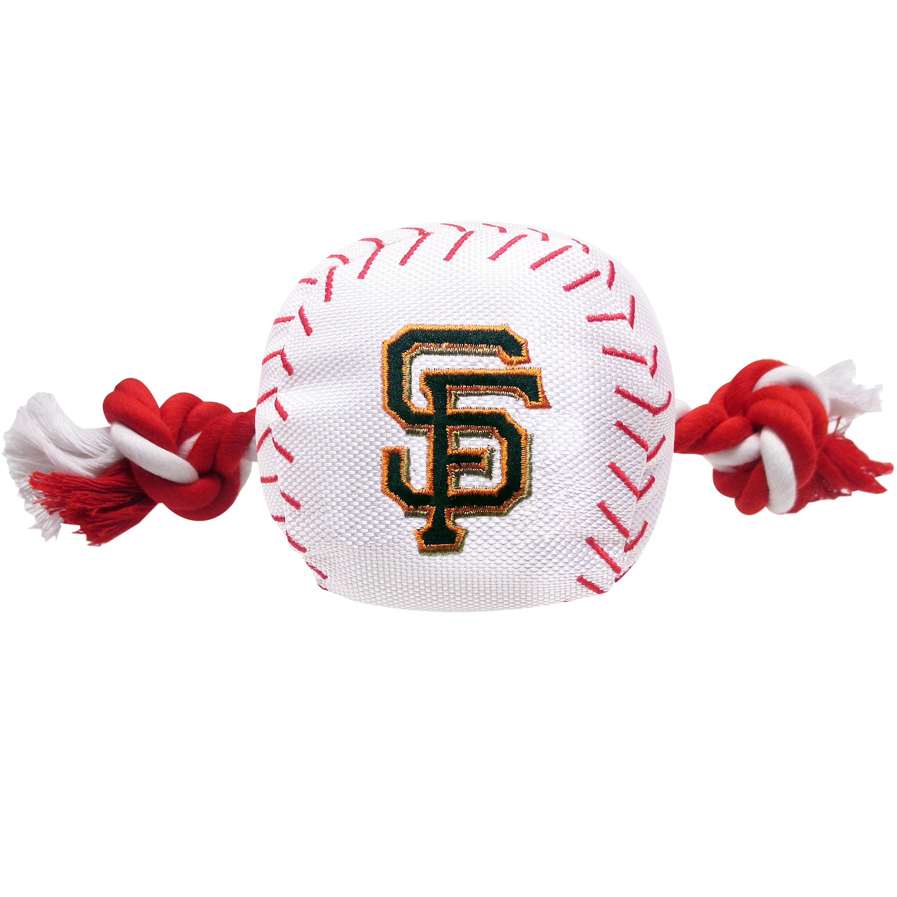 San Francisco Giants Baseball Toy - Nylon w/rope - Image 2