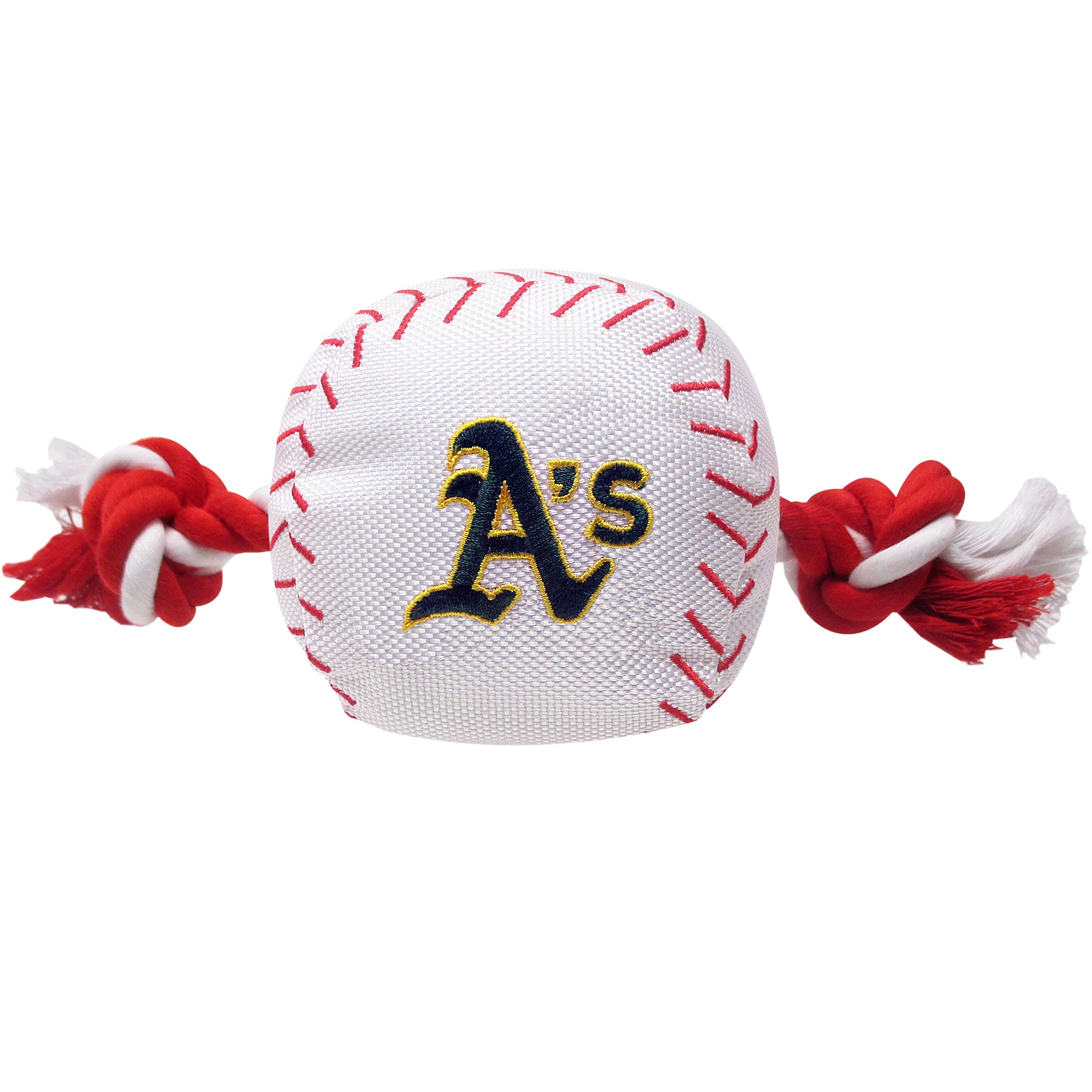 Oakland Athletics Baseball Toy - Nylon w/rope - Image 3