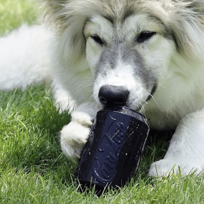 SodaPup Magnum Can Toy Rubber Dog Chew Extreme Chewers | Treat Dispenser USA Made