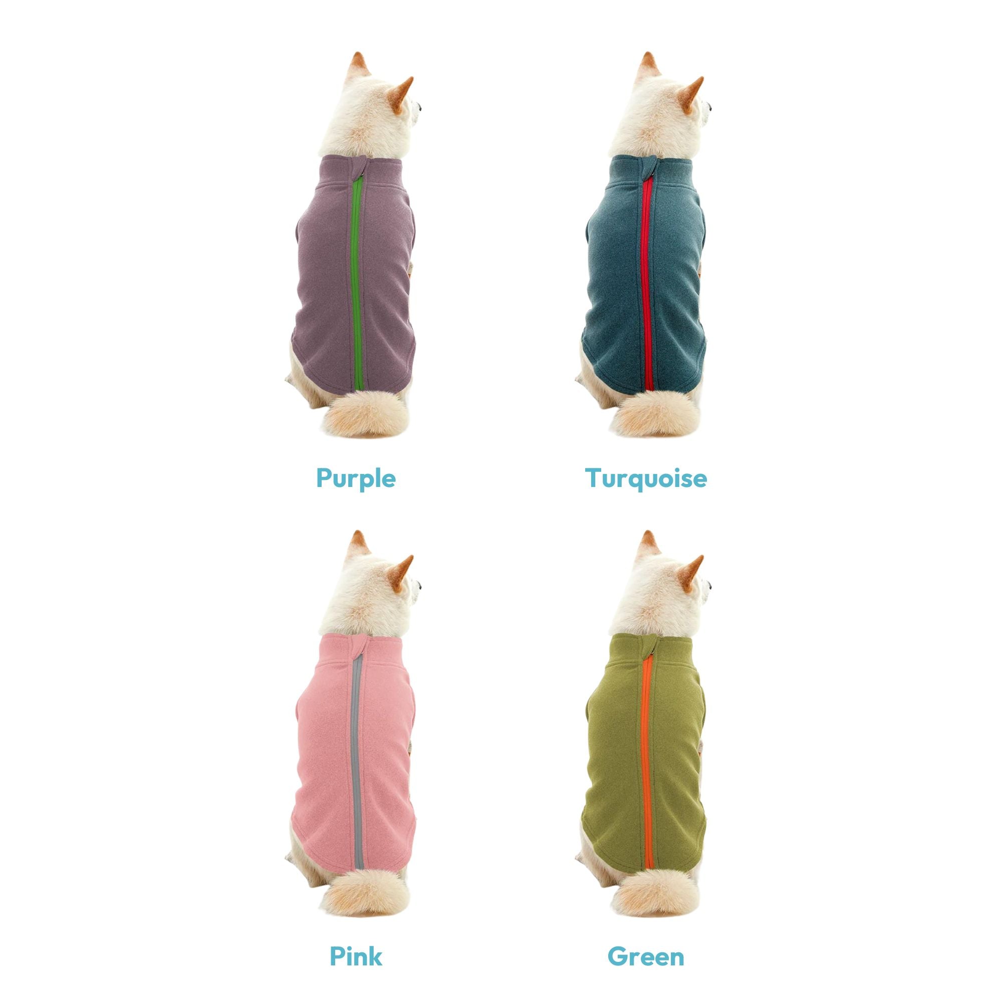 Zip Up Microfiber Fleece (#72201) - Image 3