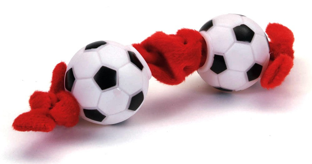 Coastal Li'l Pals Plush and Vinyl Soccerball Tug Toy