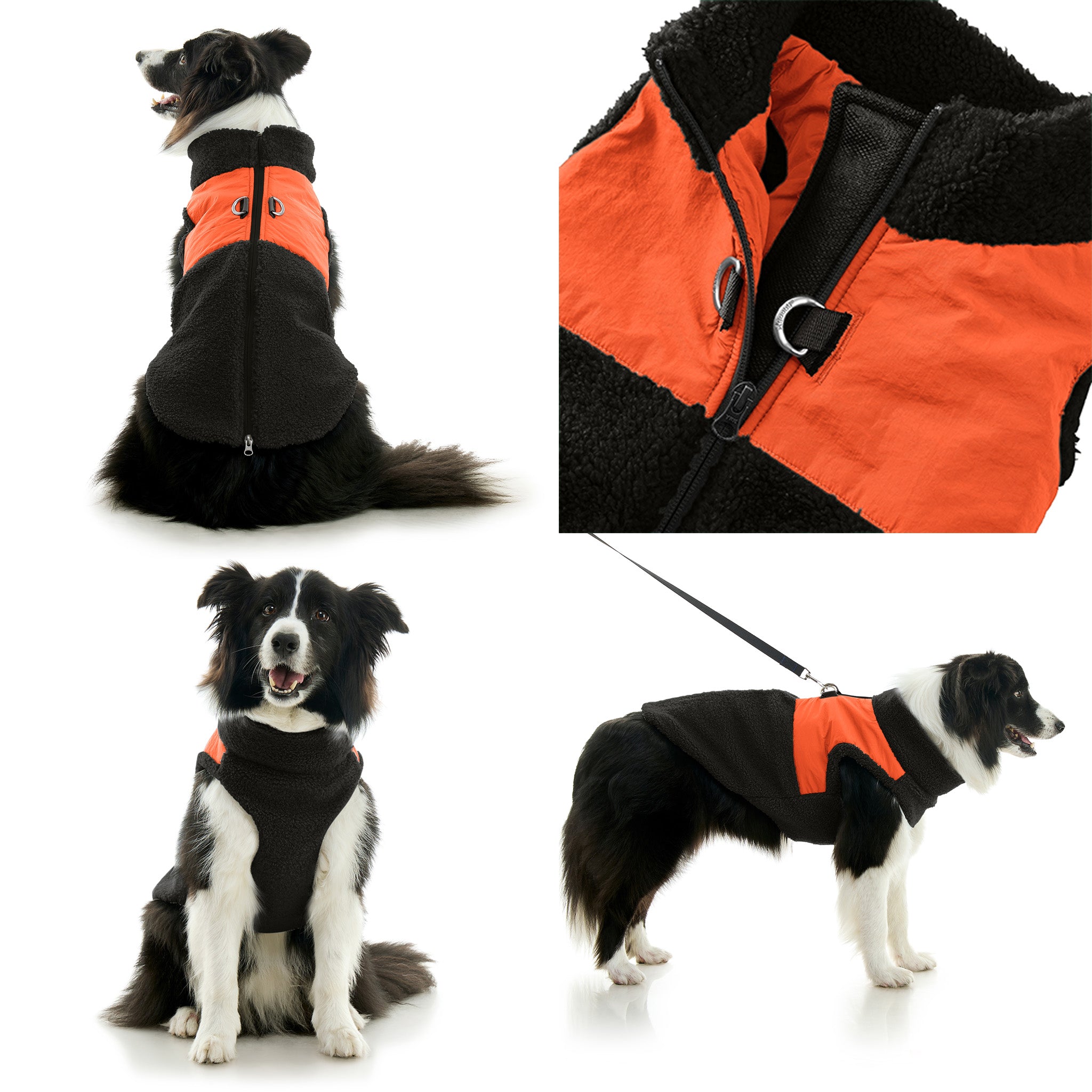Zip Up Sherpa Vest (#72233) - Image 11