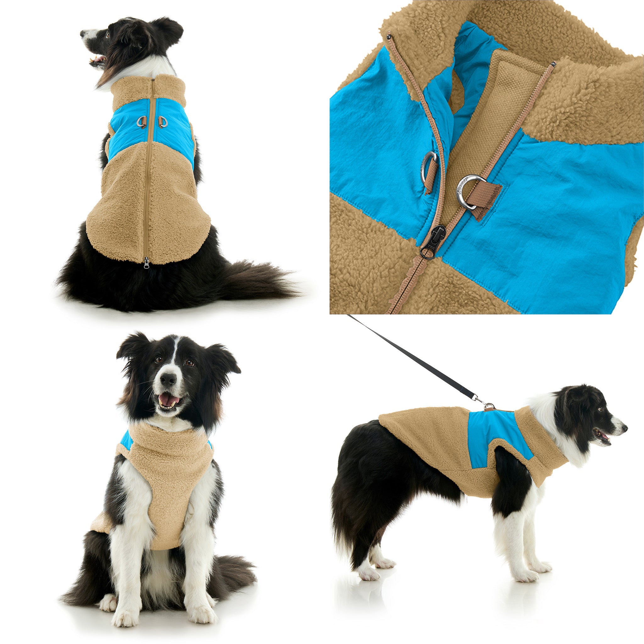 Zip Up Sherpa Vest (#72233) - Image 10