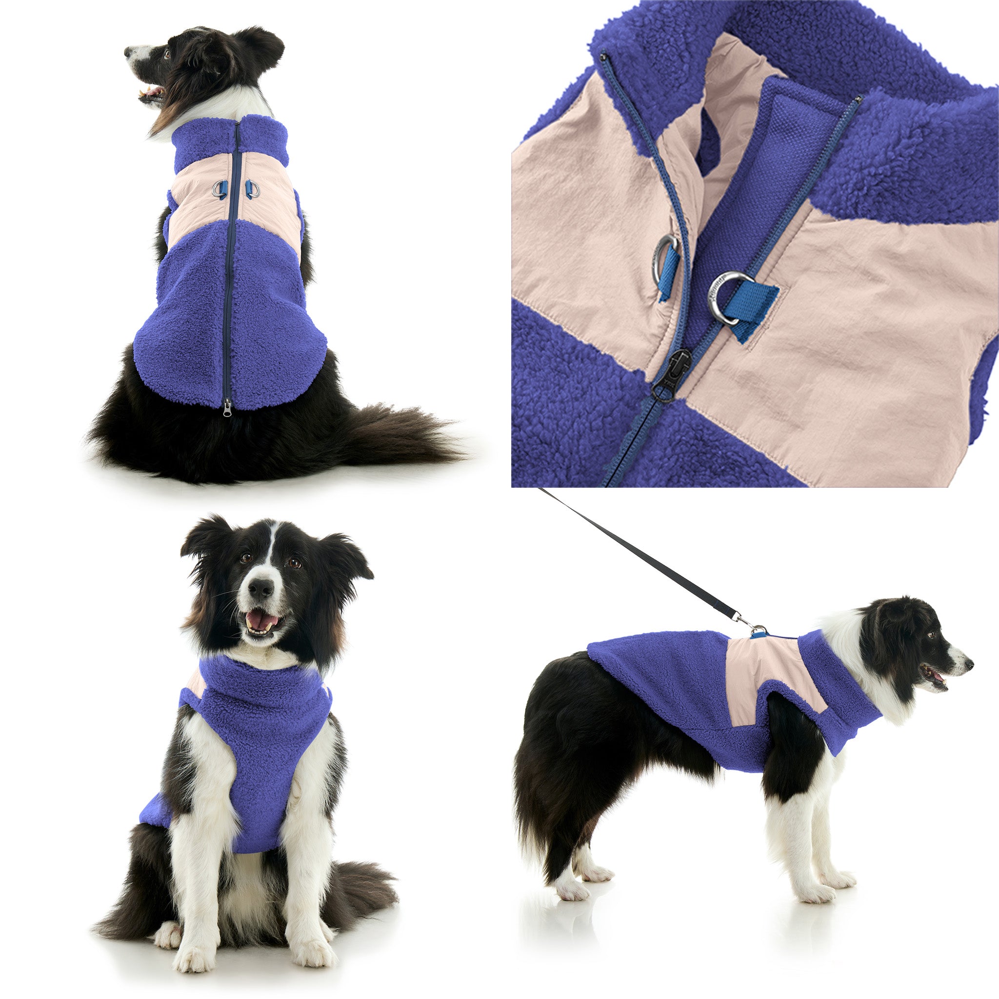Zip Up Sherpa Vest (#72233) - Image 14