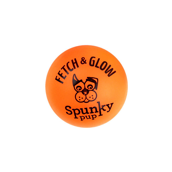 Spunky Pup Small Fetch & Glow Ball - 2 pk - Image 2