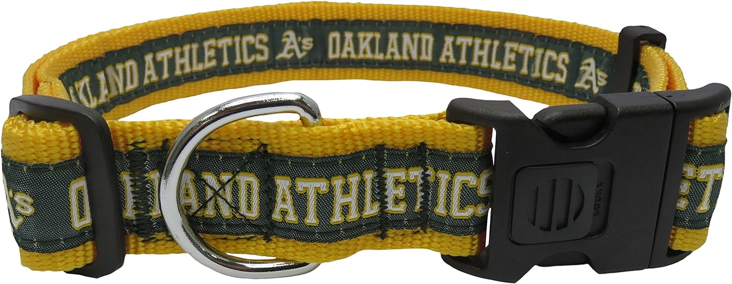Oakland Athletics Dog Collar