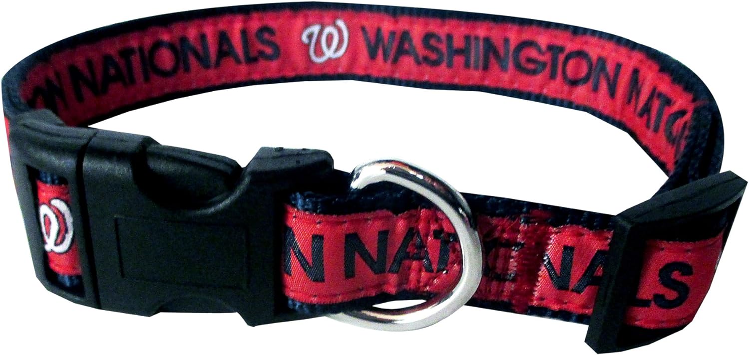Washington Nationals Dog Collar