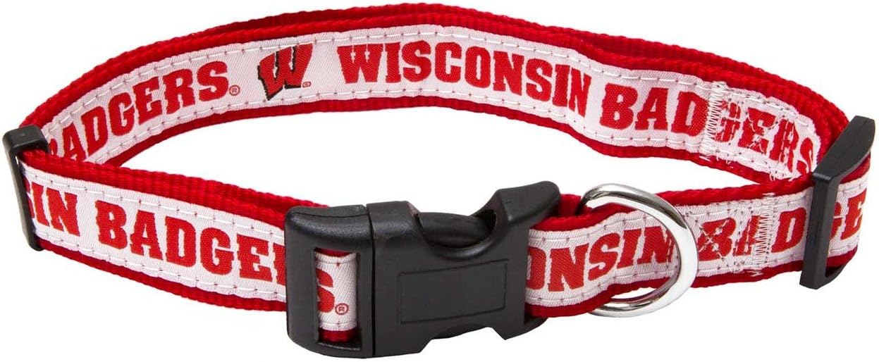 Wisconsin Badgers Dog Collar