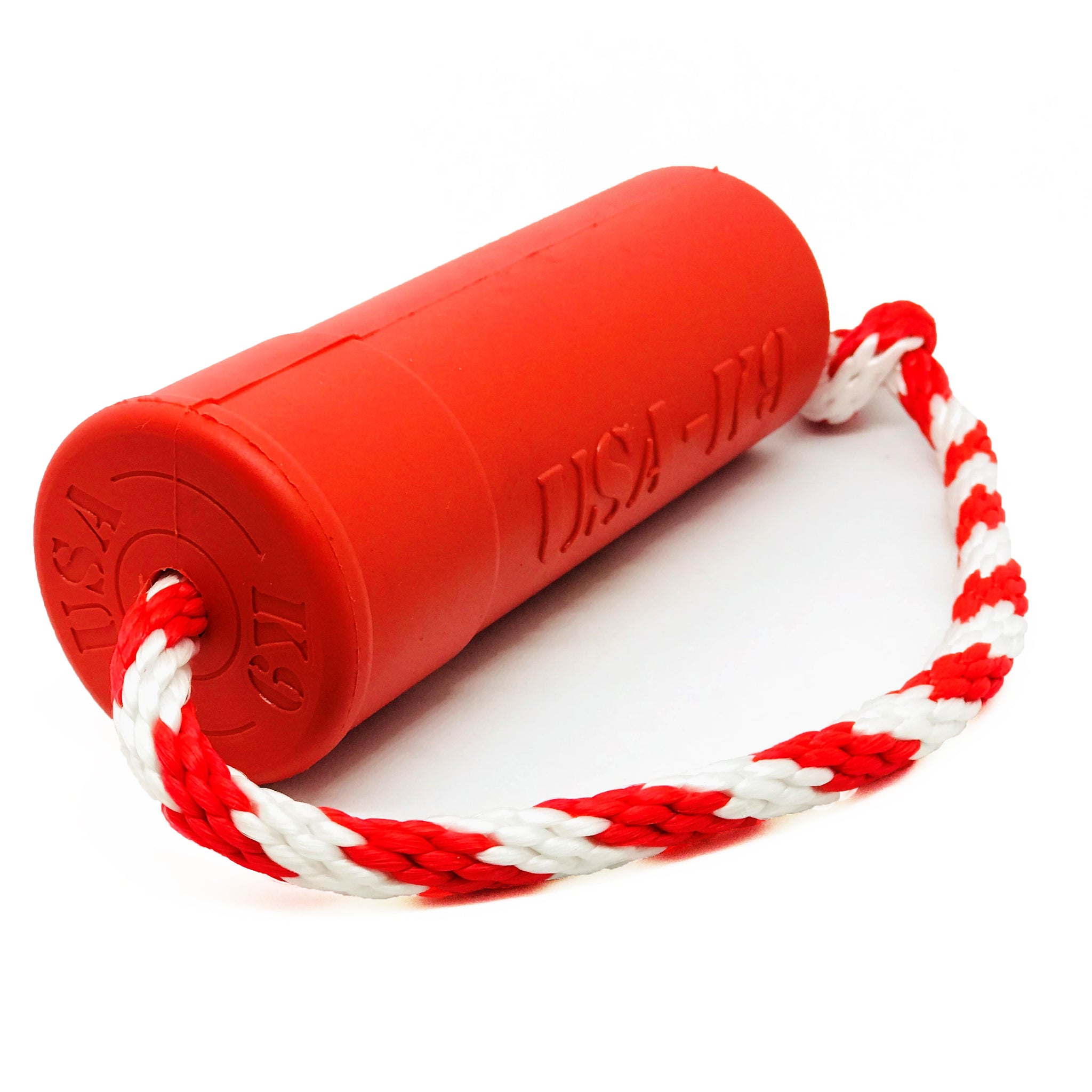SodaPup USA-K9 Firecracker Floating Training Dummy | K9 Handler Reward Toy Red USA Made