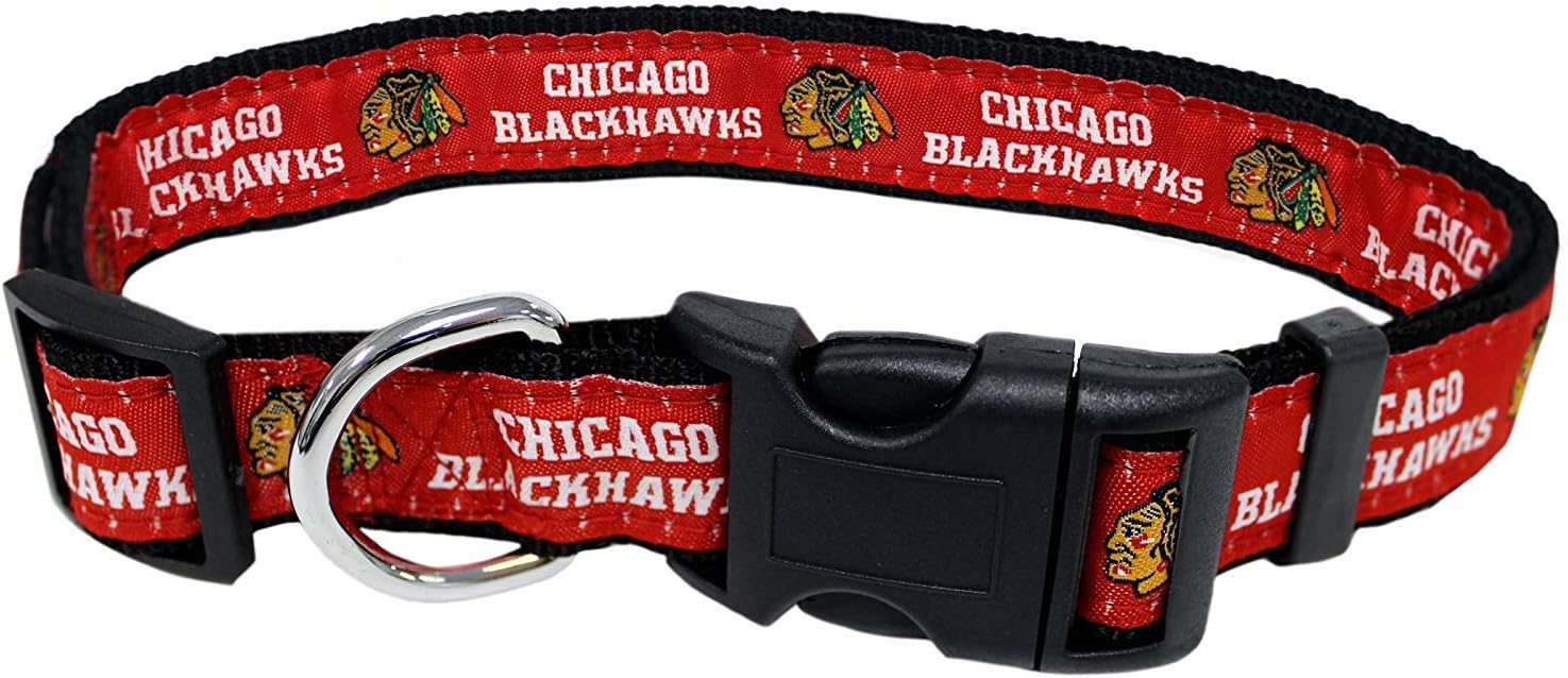 Chicago Blackhawks Dog Collar