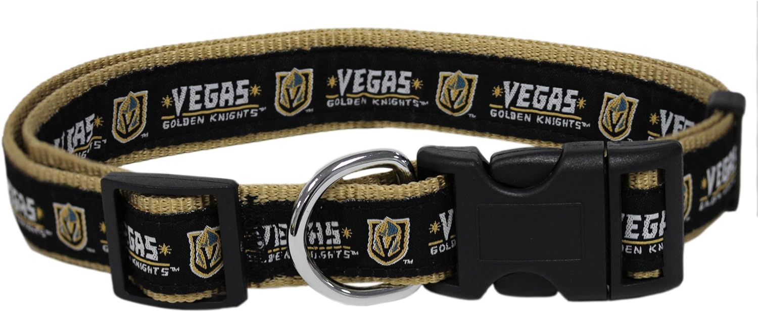 Vegas Golden Knights Dog Collar