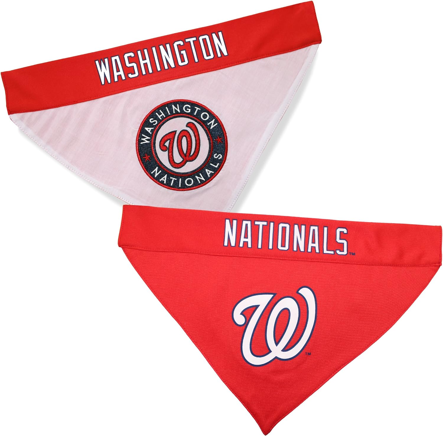Washington Nationals REVERSIBLE Dog Bandana