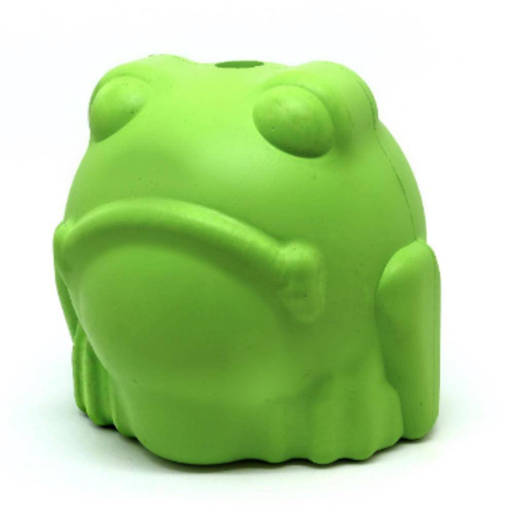 SodaPup Bull Frog Dog Chew Toy & Treat Dispenser USA Made |