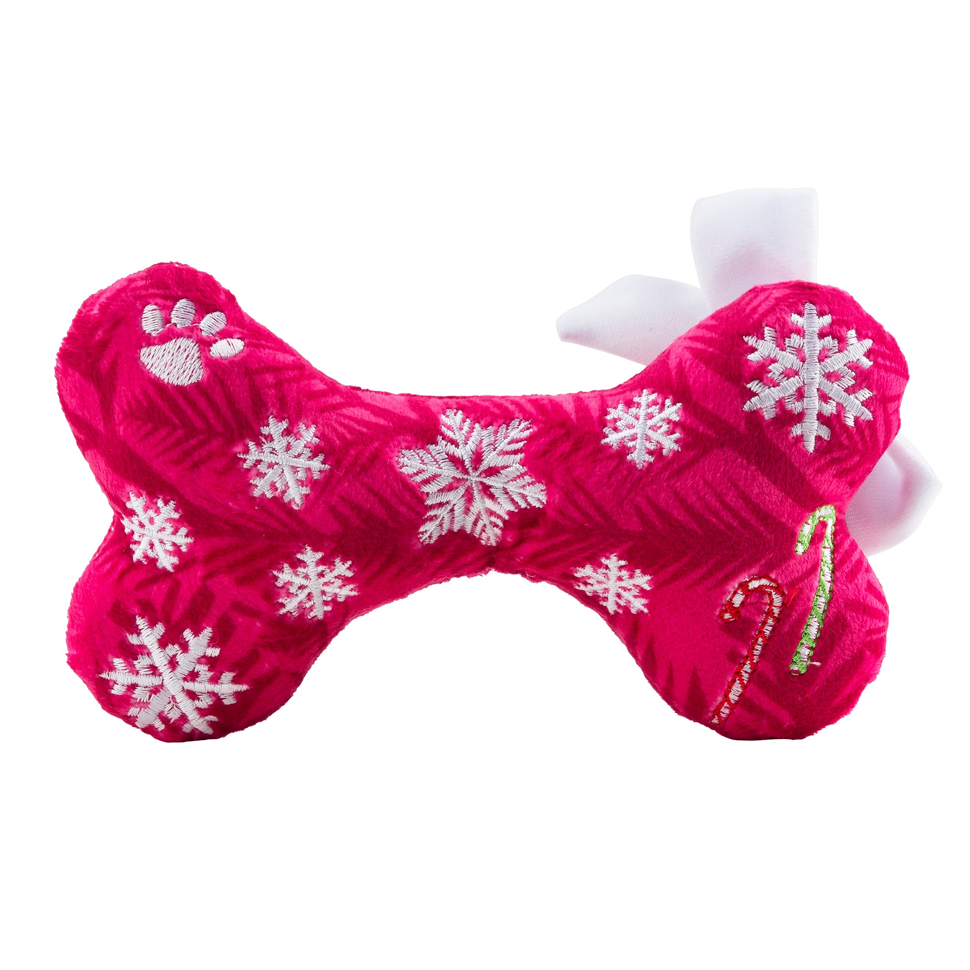 Merry Christmas Puppermint Bone Toy by Haute Diggity Dog - Image 2