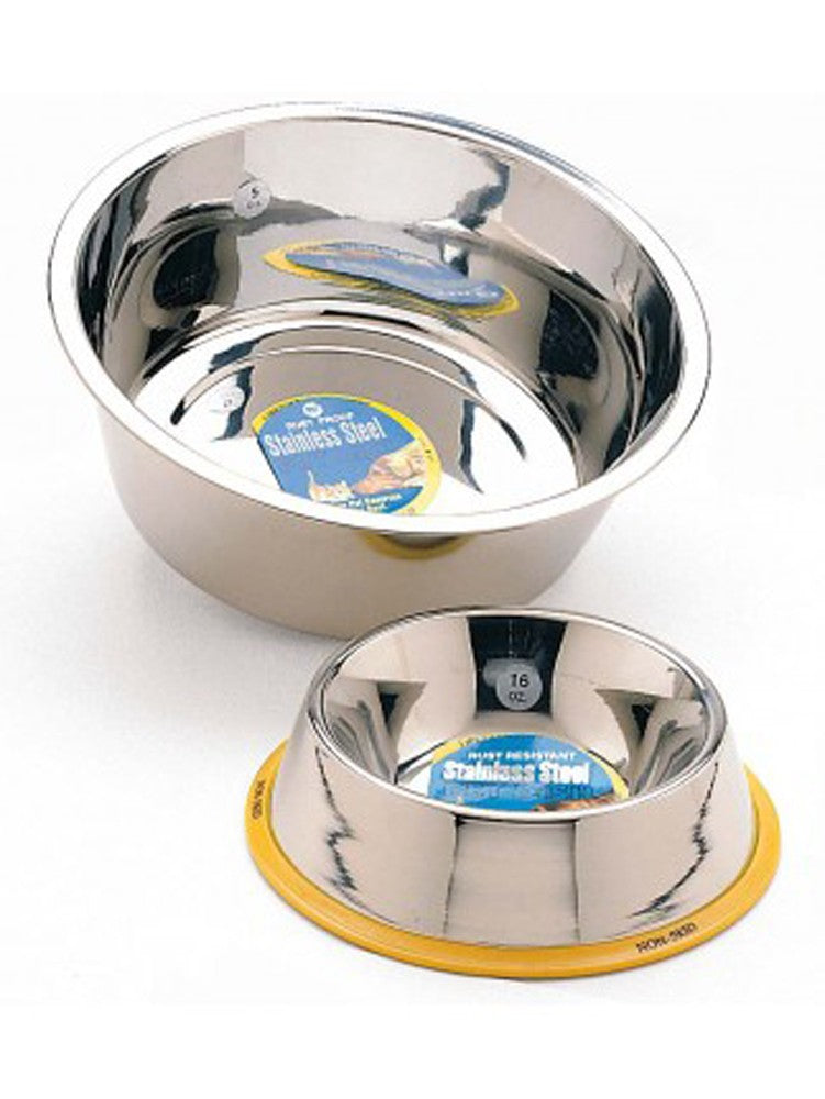 Spot Stainless Steel Mirror Finish Dog Bowl 3qt