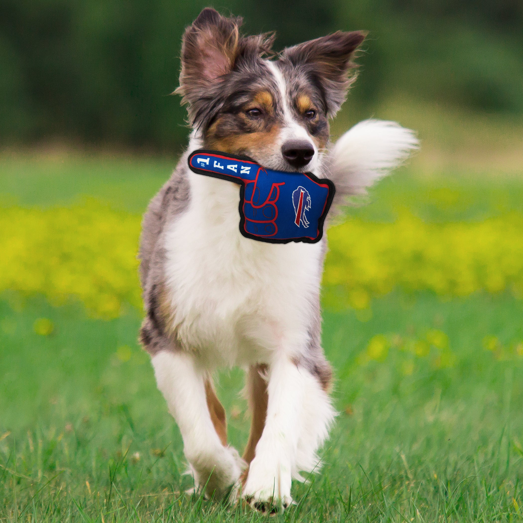 Buffalo Bills #1 Fan Pet Toy by Pets First - Image 3