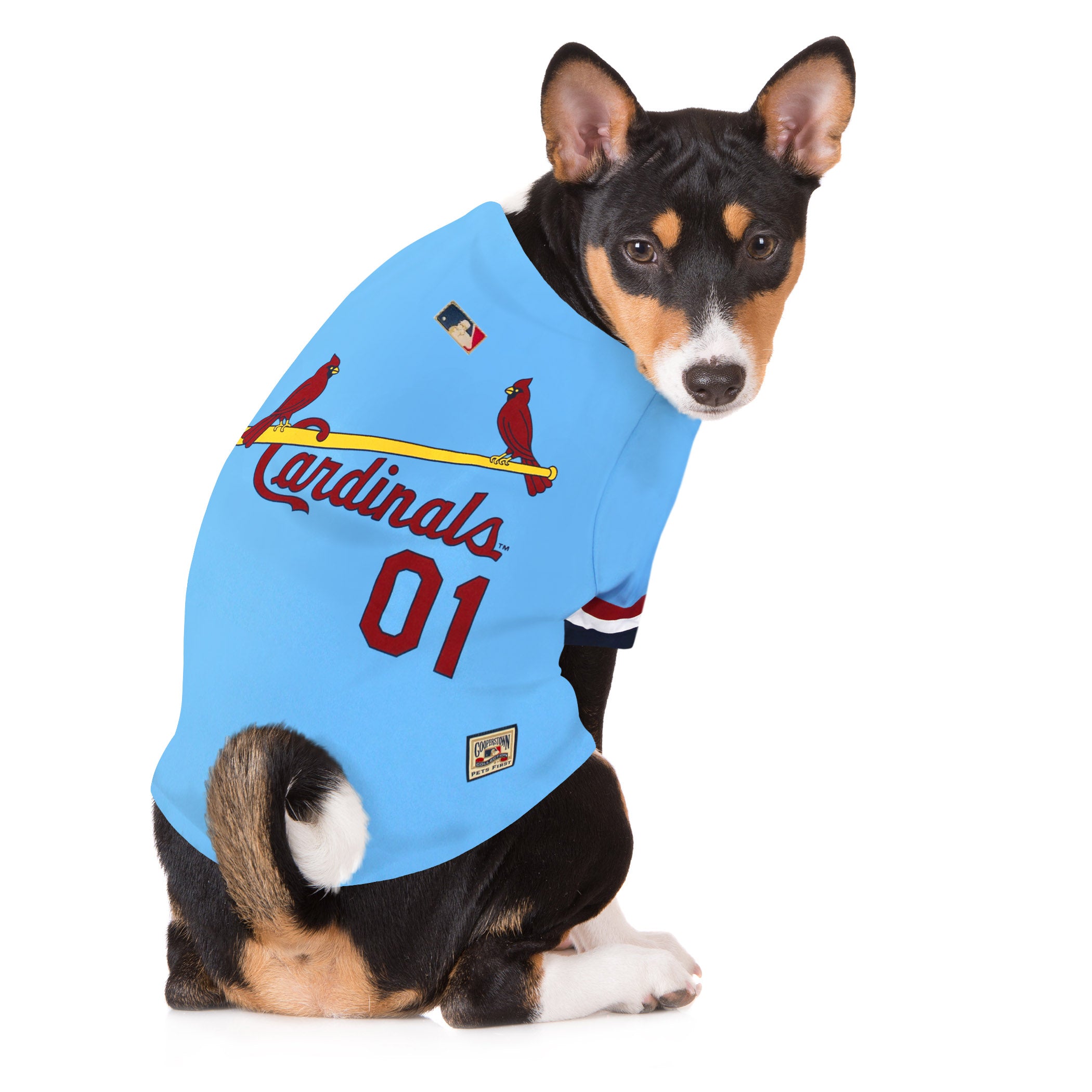 St. Louis Cardinals Dog Jersey - Throwback