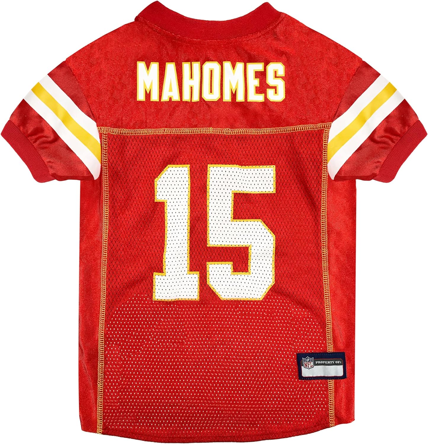 Patrick Mahomes Kansas City Chiefs Mesh NFL Jerseys by Pets First - Image 4