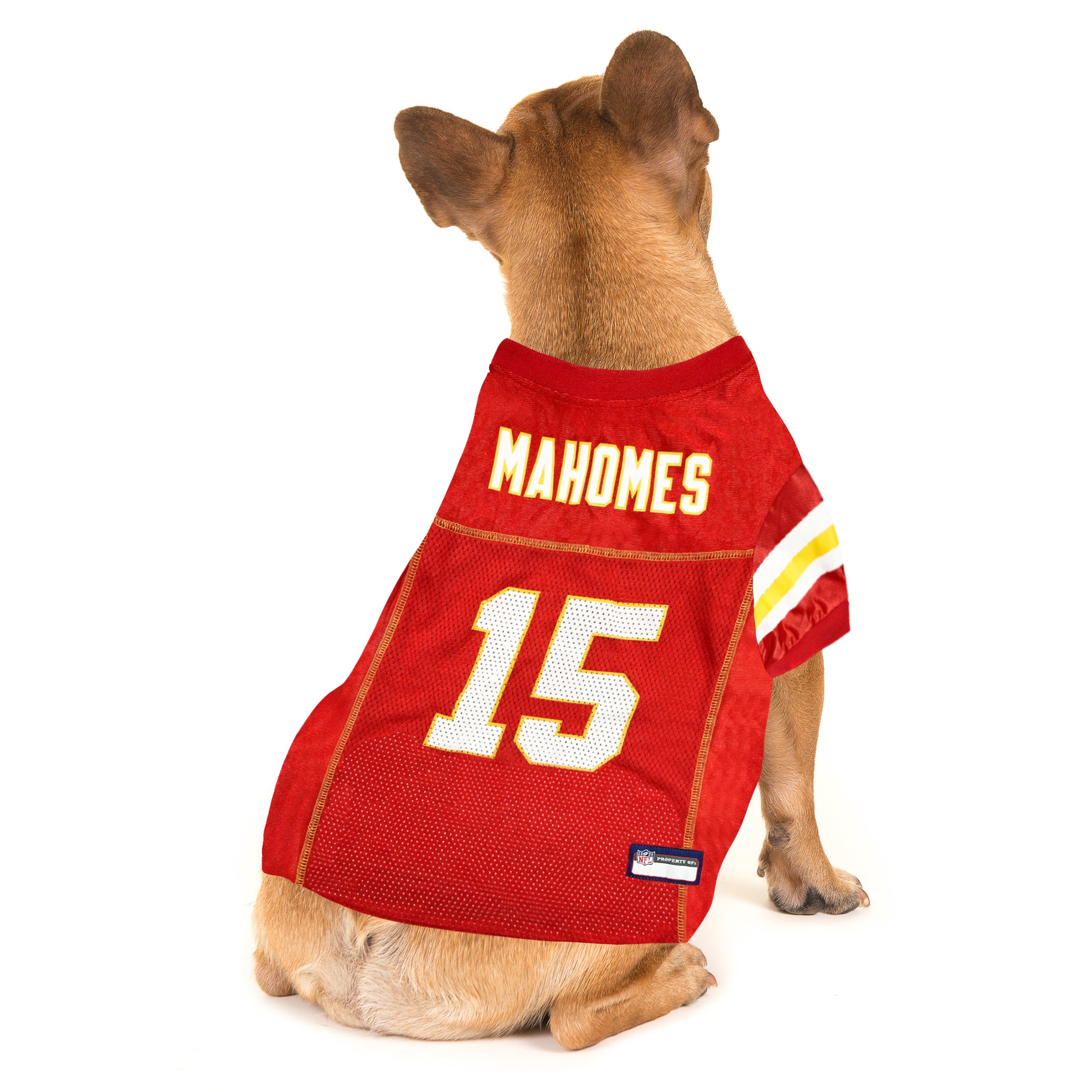 Patrick Mahomes Kansas City Chiefs Mesh NFL Jerseys by Pets First - Image 2