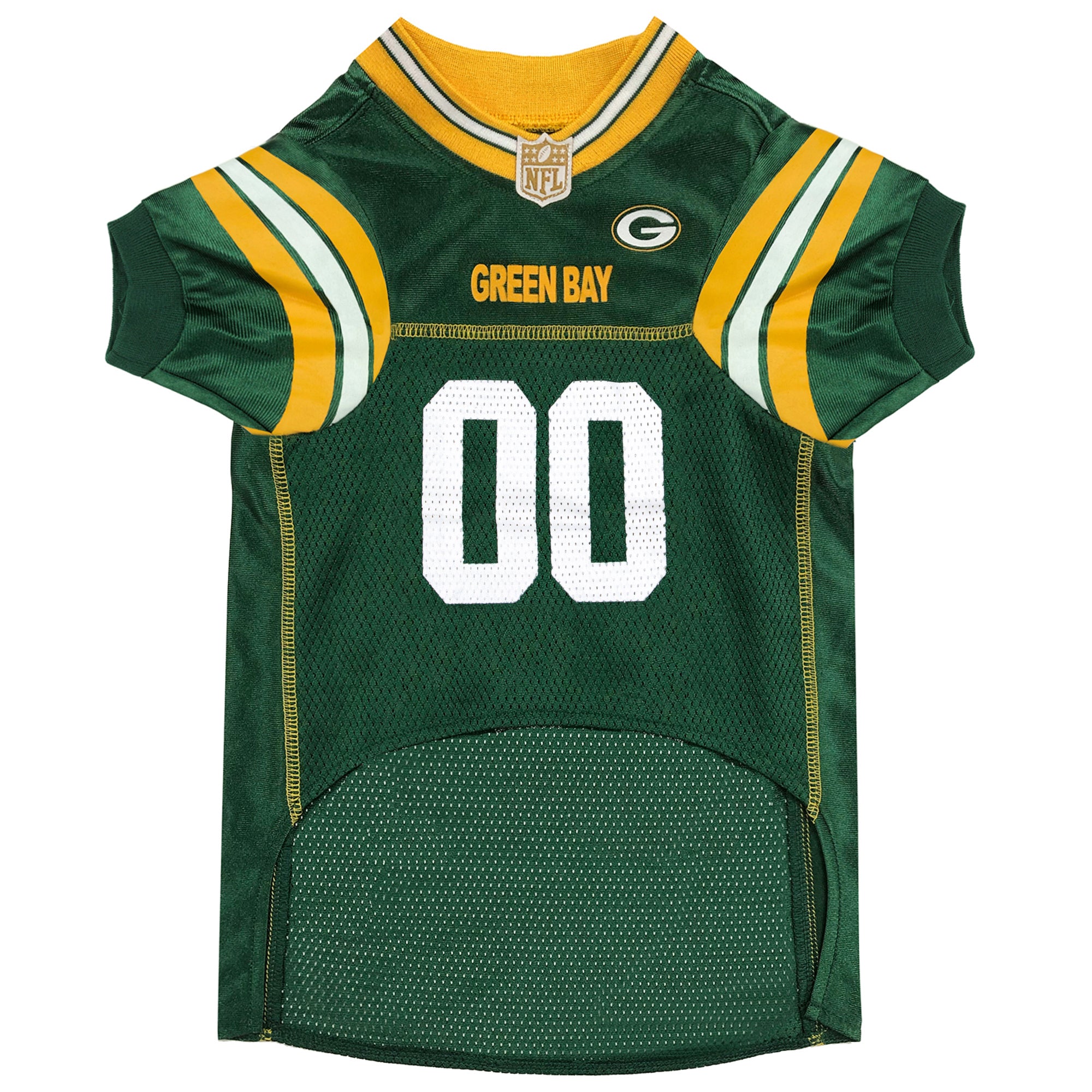 Green Bay Packers Pet Striped Jersey