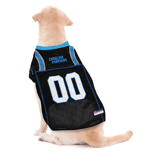 Carolina Panthers Pet Striped Jersey - Image 3