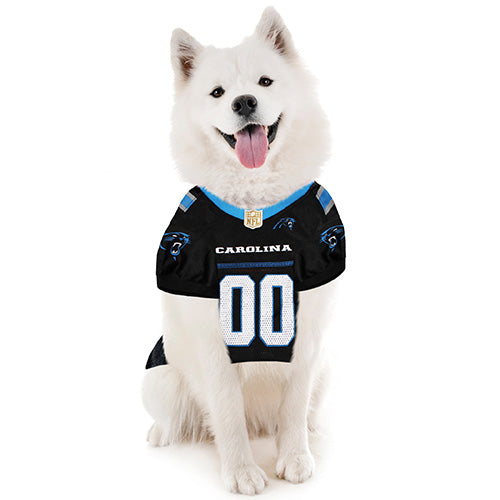 Carolina Panthers Pet Striped Jersey - Image 4