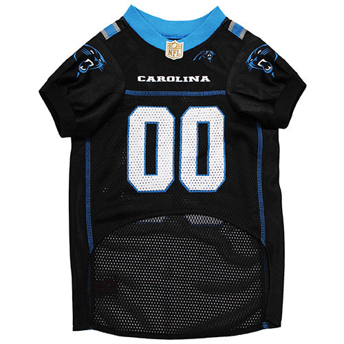 Carolina Panthers Pet Striped Jersey - Image 2