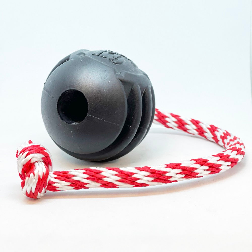 SodaPup USA-K9 Magnum Stars Stripes Rubber Dog Toy | K9 Handler Reward USA Made