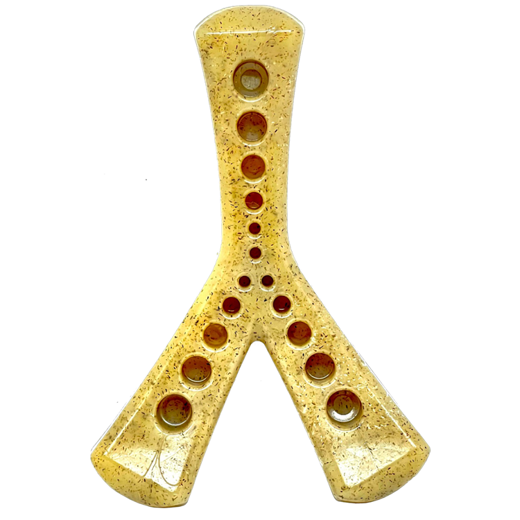 SodaPup MOD Wishbone Nylon Dog Chew Toy Aggressive Chewers | USA Made Bone Medium