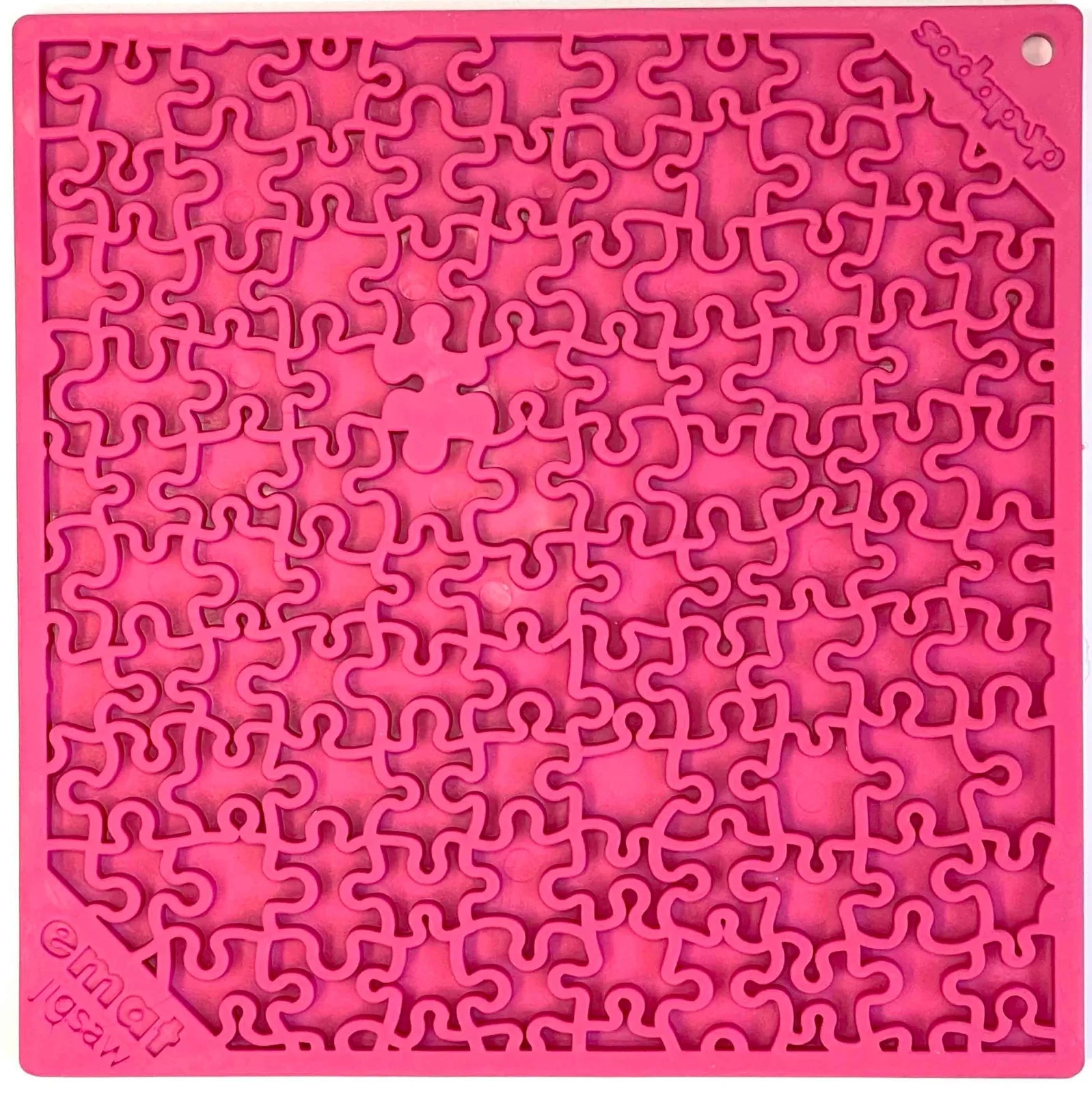 Jigsaw Puzzle eMat - Enrichment Lick Mat for Dogs and Cats | eMat Enrichment Toy for Anxiety Relief | USA Made - Image 3