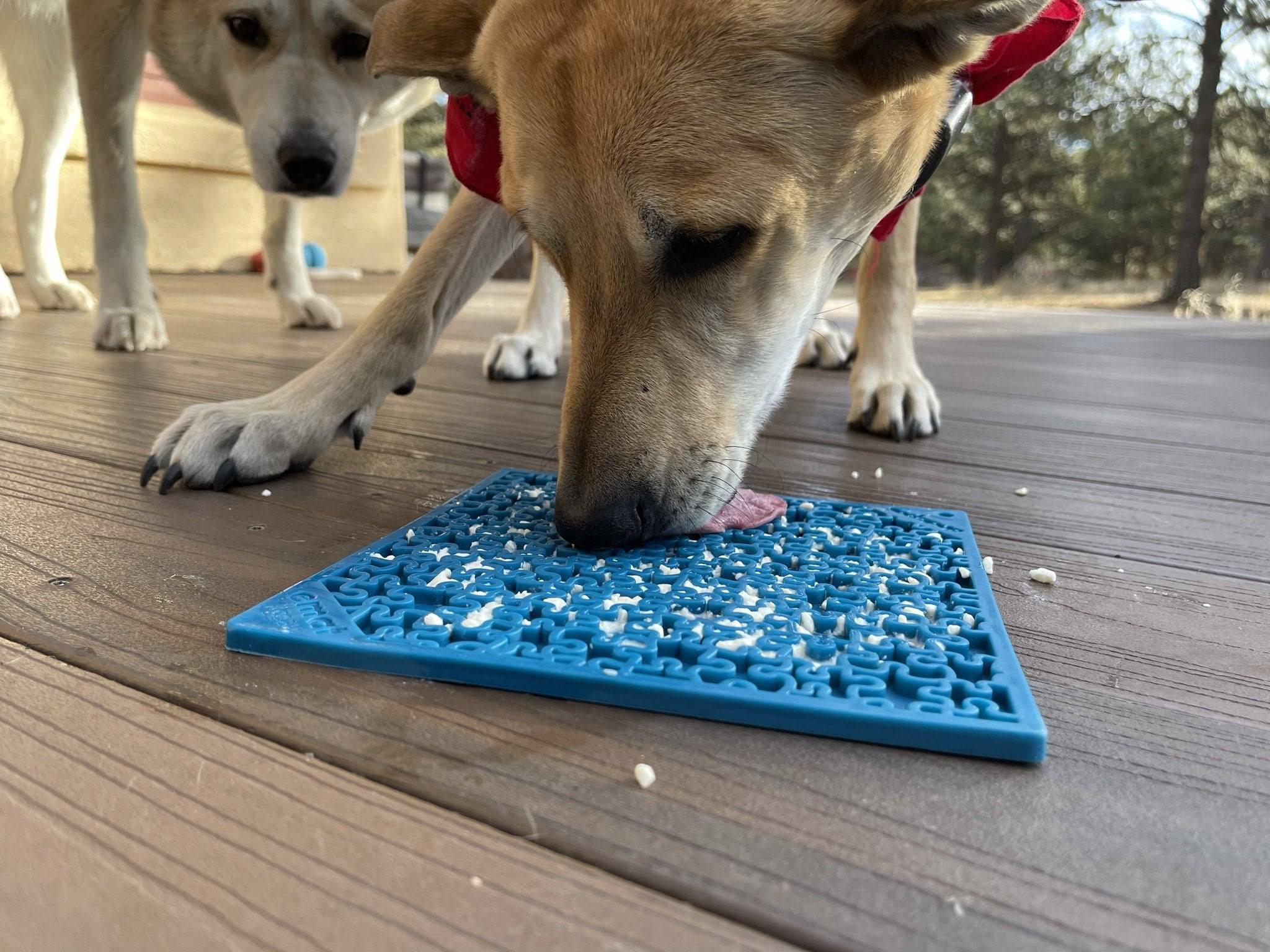 SodaPup Jigsaw Puzzle eMat Enrichment Lick Mat Dogs Cats | Toy Anxiety Relief USA Made