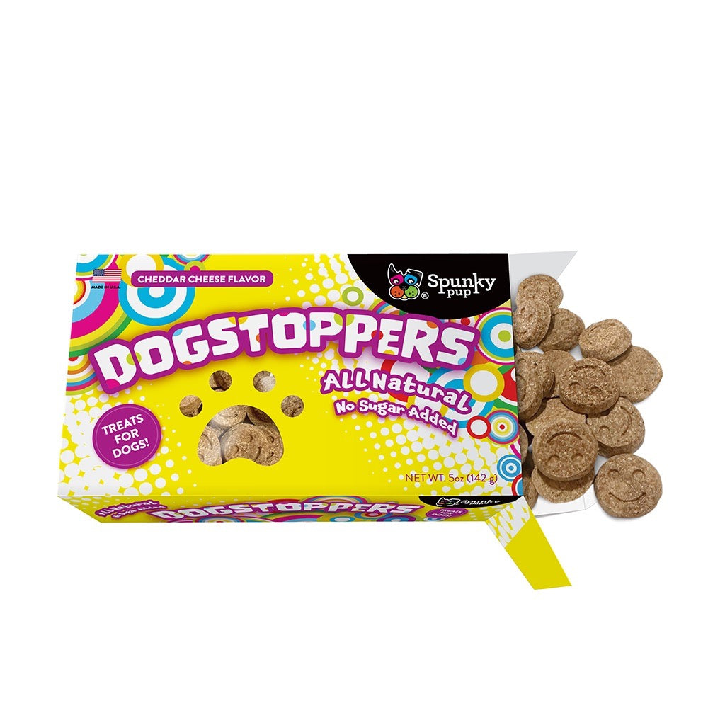 Dogstoppers Dog Treats, Cheese Flavor, 5 oz - Image 2