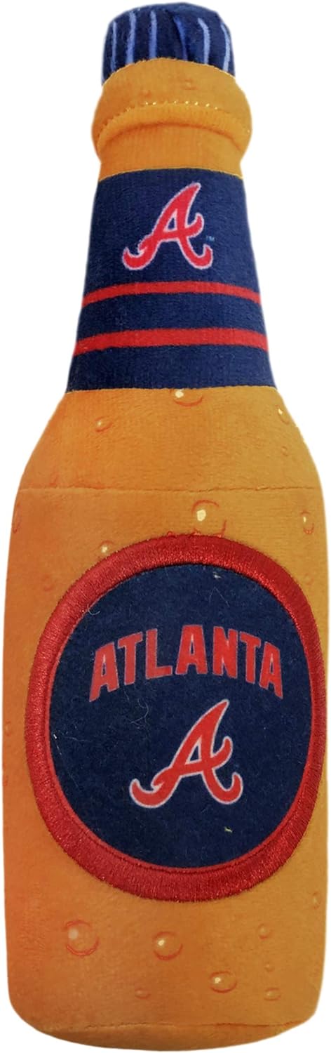 Atlanta Braves Beer Bottle Toy by Pets First