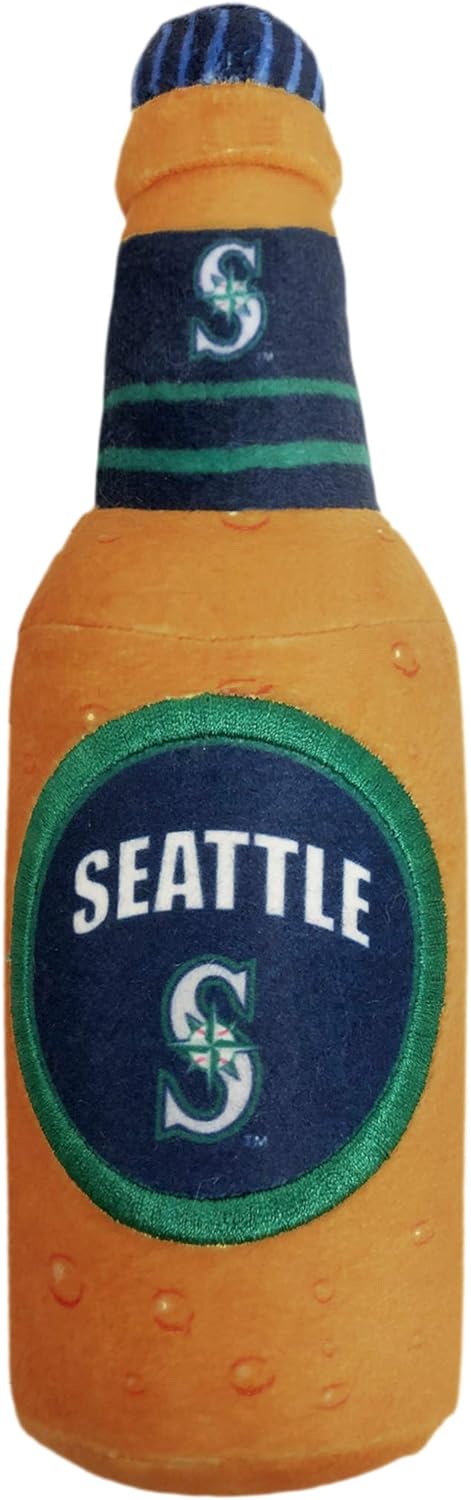 Seattle Mariners Beer Bottle Toy by Pets First