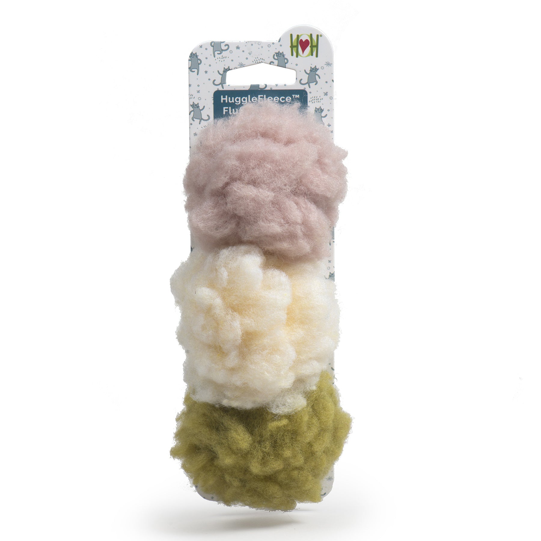 HuggleKats® FlufferFleece™ Ballies Plush Cat Toys (3pk) - Image 4
